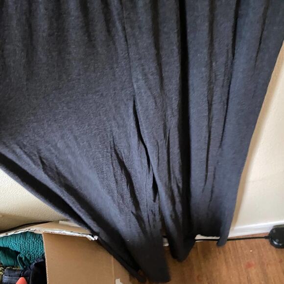 Soft Surroundings Gray Dolman Sleeve Jumpsuit Super Soft Time Place Self Sz M - Picture 6 of 9